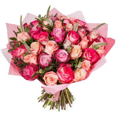 Букет из роз «Нежная симфония»